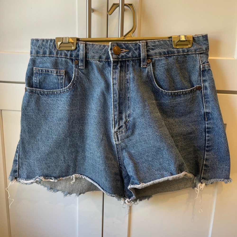 High Rise Cotton On Denim Shorts